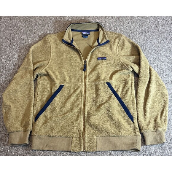Patagonia Men's - Shearling Fleece Jacket -tan Medium Sty26125 FA22